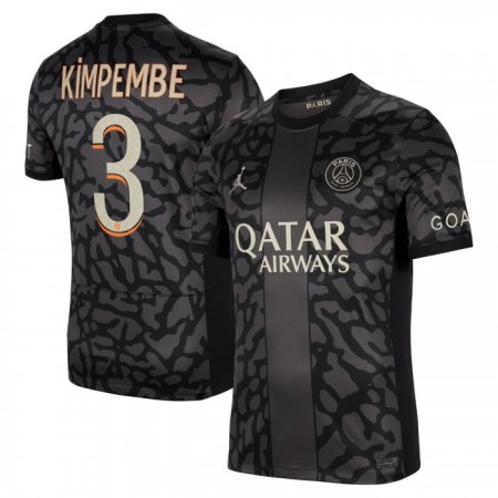 Maillot Foot Paris Saint Germain Kimpembe 3 Troisieme 2023-24 Maillot Foot Paris Saint Germain Kimpembe 3 Troisieme 2023-24